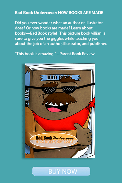 Bad Book Undercover: How Books Are Made Children's Book